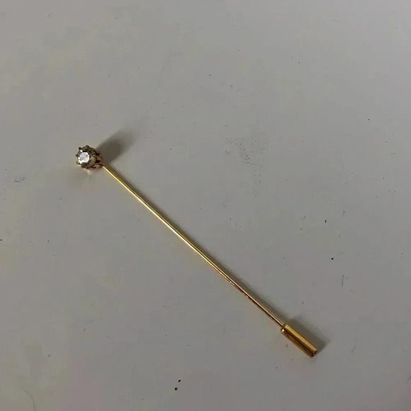 Vtg Austrian Crystal  Stick Pin - Picture 5 of 11